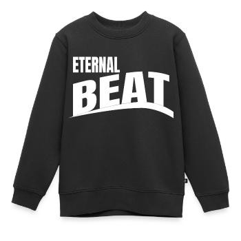 rythme naturel idée présente rythme de la vie - Sweat Premium enfant bio - noir - Devant - AI Model Kid Female (0cm)