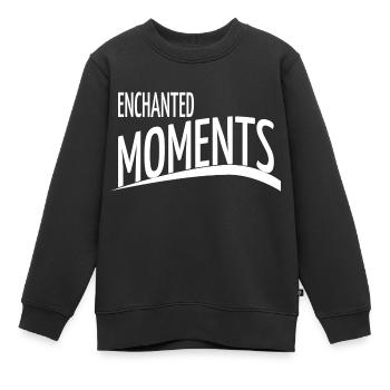 cool celebration of life magic of nature - Kinder Premium Organic Sweatshirt - Schwarz - Vorne - AI Model Kid Female (0cm)