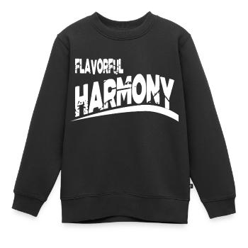 Building Unity Delightful Dishes - Kids Premium Organic Sweatshirt - black - Front - AI Model Kid Female (0cm)
