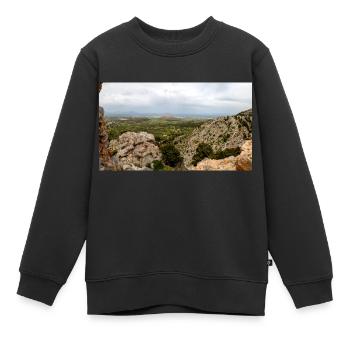 lost place Empros Therme bei den Therma Springs - Kinder Premium Organic Sweatshirt - Schwarz - Vorne - AI Model Kid Female (0cm)