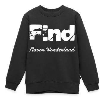 Cuisine magique Alchimie culinaire - Sweat Premium enfant bio - noir - Devant - AI Model Kid Female (0cm)
