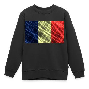 Mayotte als Mayotte - Kinder Premium Organic Sweatshirt - Schwarz - Vorne - AI Model Kid Female (0cm)