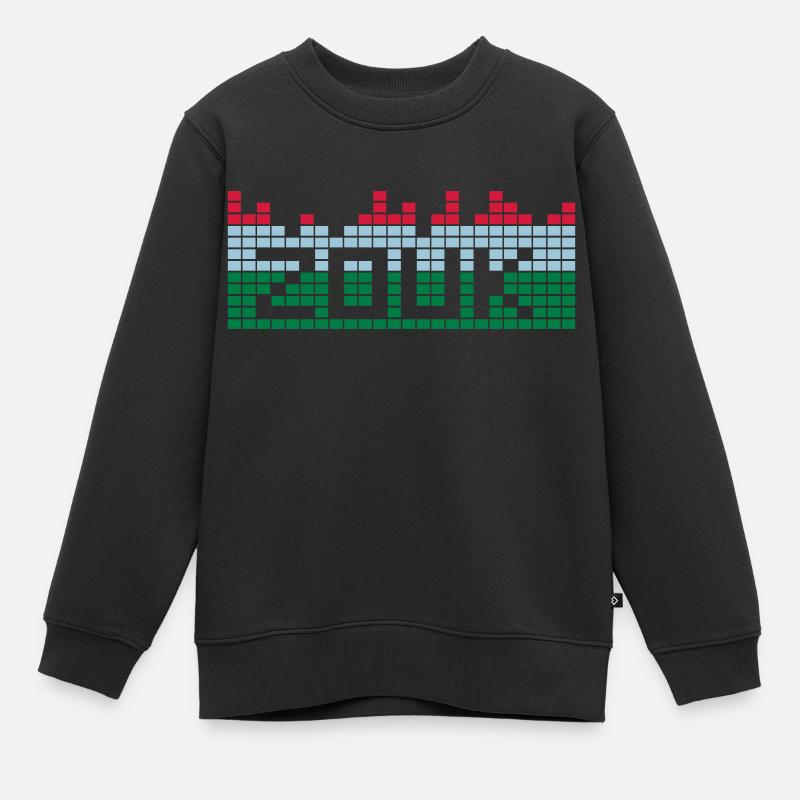 Créez souvenirs & T-Shirts de zouk - Sweat Premium enfant bio - noir