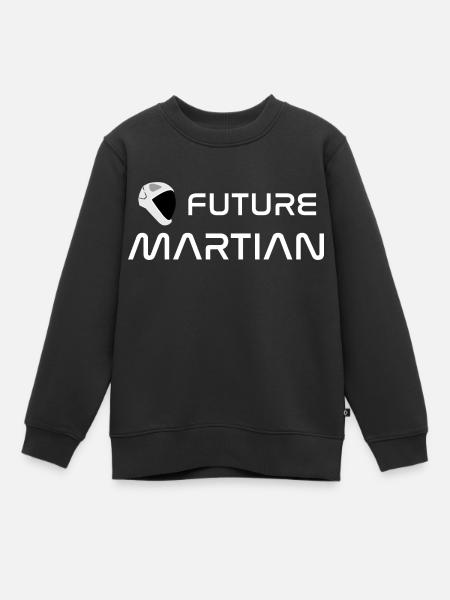 Future Martian - Kids Premium Organic Sweatshirt - black