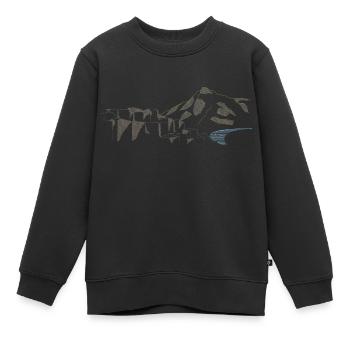 Giant's Causeway | Nordirland Lineart - Kinder Premium Organic Sweatshirt - Schwarz - Vorne - AI Model Kid Female (0cm)