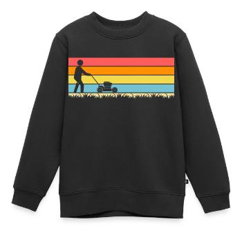 Accueil Jardinier Jardinier Jardinier Jardinier Jardinage - Sweat Premium enfant bio - noir - Devant - AI Model Kid Female (0cm)