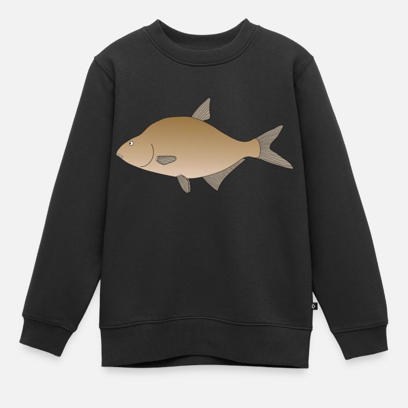 bream - Kids Premium Organic Sweatshirt - black