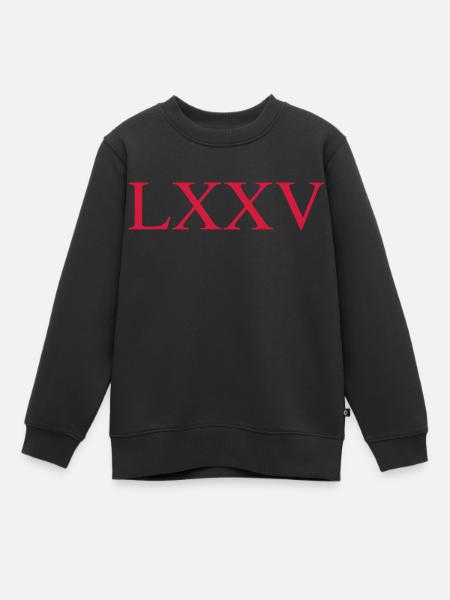 75 - Sweat Premium enfant bio - noir