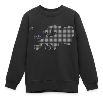 Schottland - Kinder Premium Organic Sweatshirt - Schwarz - Vorne - AI Model Kid Female (0cm)