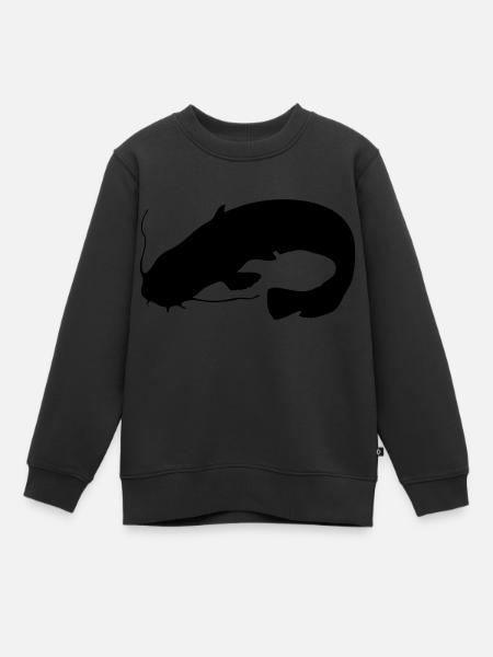 Wels - Kinder Premium Organic Sweatshirt - Schwarz