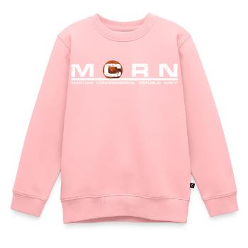 MCRN - Martian congressional republic navy - Sweat Premium enfant bio - rose - Devant - AI Model Kid Female (0cm)