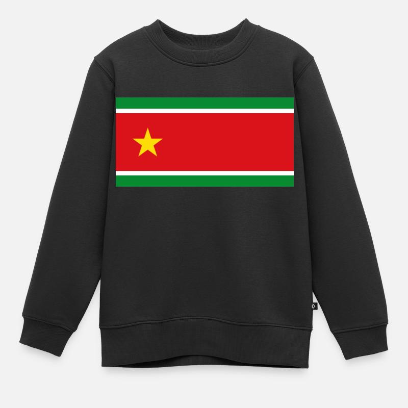 Drapeau Guadeloupe - Sweat Premium enfant bio - noir