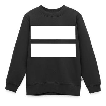 Equality Minimal Statement - Kinder Premium Organic Sweatshirt - Schwarz - Vorne - AI Model Kid Female (0cm)