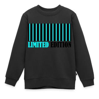 Barcode Édition Limitée - Sweat Premium enfant bio - noir - Devant - AI Model Kid Female (0cm)