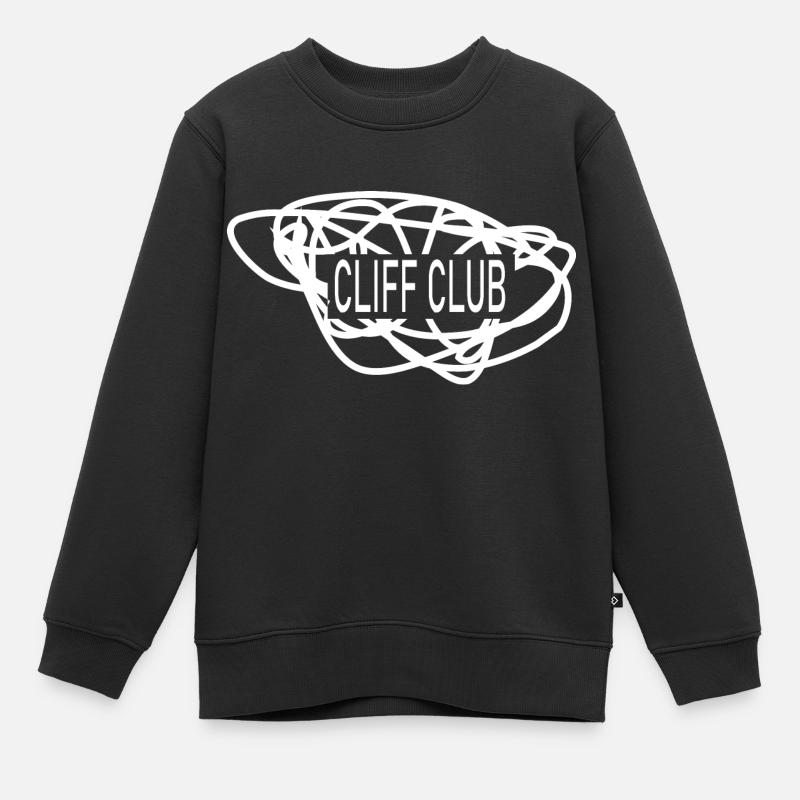 climbing - Kids Premium Organic Sweatshirt - black