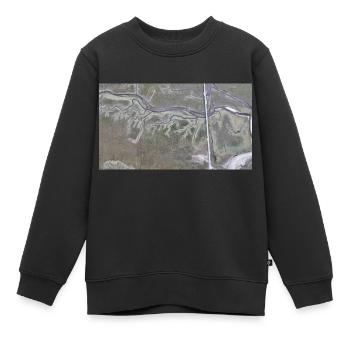 Dünen - Sankt Peter Ording - Kinder Premium Organic Sweatshirt - Schwarz - Vorne - AI Model Kid Female (0cm)
