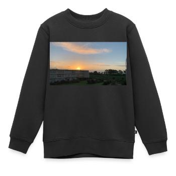 lever du soleil - Sweat Premium enfant bio - noir - Devant - AI Model Kid Female (0cm)