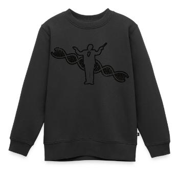 Chefs d’orchestre Cadeau Chef d’orchestre Musique - Sweat Premium enfant bio - noir - Devant - AI Model Kid Female (0cm)