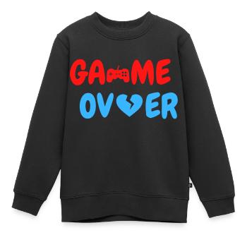 Fin du jeu - Sweat Premium enfant bio - noir - Devant - AI Model Kid Female (0cm)