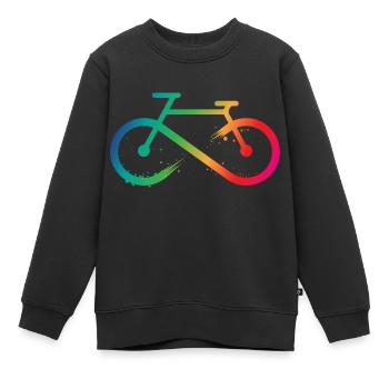 Guter Rad Ist Teuer Radfahrer Fahrradfahrer - Kinder Premium Organic Sweatshirt - Schwarz - Vorne - AI Model Kid Female (0cm)