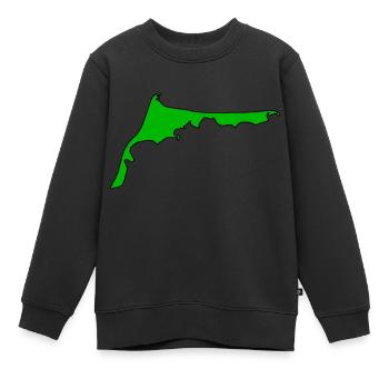 Fischland Darß - Mecklenburg Vorpommern - Kinder Premium Organic Sweatshirt - Schwarz - Vorne - AI Model Kid Female (0cm)