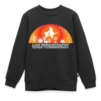 Walpurgisnacht I Hexentanz im Harz I Brocken - Kinder Premium Organic Sweatshirt - Schwarz - Vorne - AI Model Kid Female (0cm)