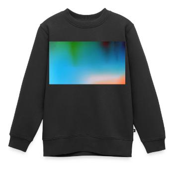 Joyeux été 137 - Sweat Premium enfant bio - noir - Devant - AI Model Kid Female (0cm)