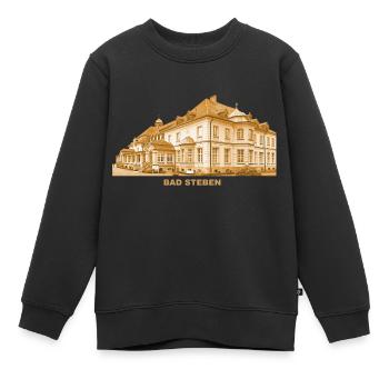 Bad Steben Staatsbad Kur Oberfranken Bayern - Kinder Premium Organic Sweatshirt - Schwarz - Vorne - AI Model Kid Female (0cm)