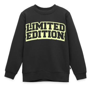 Édition limitée - Sweat Premium enfant bio - noir - Devant - AI Model Kid Female (0cm)