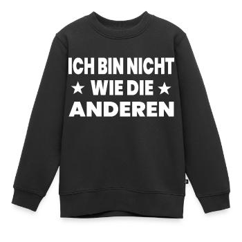 Party - Kinder Premium Organic Sweatshirt - Schwarz - Vorne - AI Model Kid Female (0cm)
