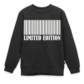 Barcode Limited Edition - Kinder Premium Organic Sweatshirt - Schwarz - Vorne - AI Model Kid Female (0cm)