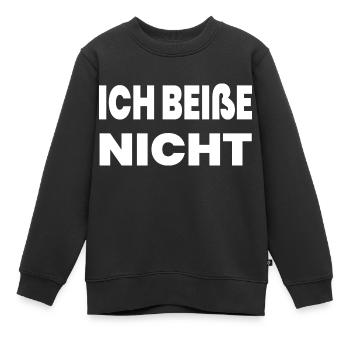 Party - Kinder Premium Organic Sweatshirt - Schwarz - Vorne - AI Model Kid Female (0cm)