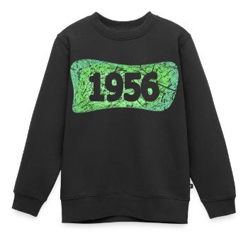 1956 - Sweat Premium enfant bio - noir - Devant - AI Model Kid Female (0cm)