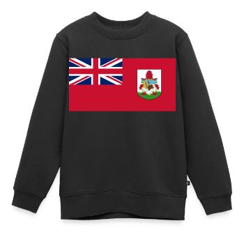 Bermuda - Kinder Premium Organic Sweatshirt - Schwarz - Vorne - AI Model Kid Female (0cm)