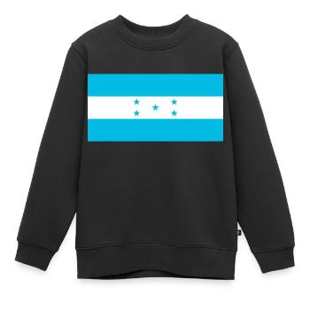 Honduras - Sweat Premium enfant bio - noir - Devant - AI Model Kid Female (0cm)
