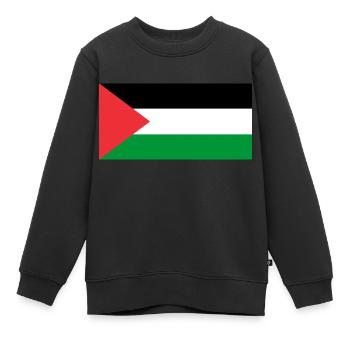 Palästina - Kinder Premium Organic Sweatshirt - Schwarz - Vorne - AI Model Kid Female (0cm)