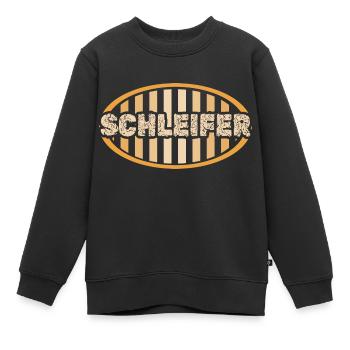 Schleifer - Kinder Premium Organic Sweatshirt - Schwarz - Vorne - AI Model Kid Female (0cm)