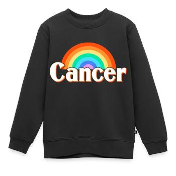 Sternzeichen Krebs - Kinder Premium Organic Sweatshirt - Schwarz - Vorne - AI Model Kid Female (0cm)