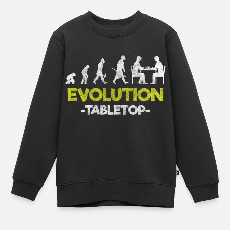 Gagnant de la soirée de jeux de table - Sweat Premium enfant bio - noir