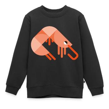 Meerestiere - Kinder Premium Organic Sweatshirt - Schwarz - Vorne - AI Model Kid Female (0cm)