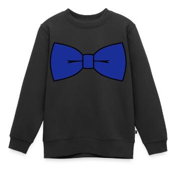 Fliege - Kinder Premium Organic Sweatshirt - Schwarz - Vorne - AI Model Kid Female (0cm)