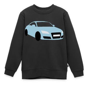 Auto (Farben anpassbar) - Kinder Premium Organic Sweatshirt - Schwarz - Vorne - AI Model Kid Female (0cm)