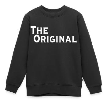 Das Original - Kinder Premium Organic Sweatshirt - Schwarz - Vorne - AI Model Kid Female (0cm)