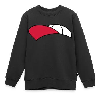 kappe hut muetze capy kopfbedeckung cool design cl - Kinder Premium Organic Sweatshirt - Schwarz - Vorne - AI Model Kid Female (0cm)