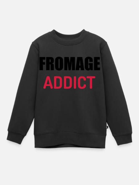Fromager / Fromage / Travail / Métier / Job - Sweat Premium enfant bio - noir