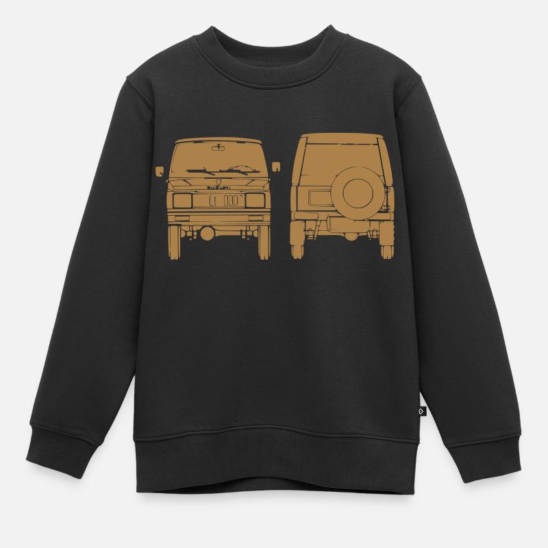 Jimny - Sweat Premium enfant bio - noir