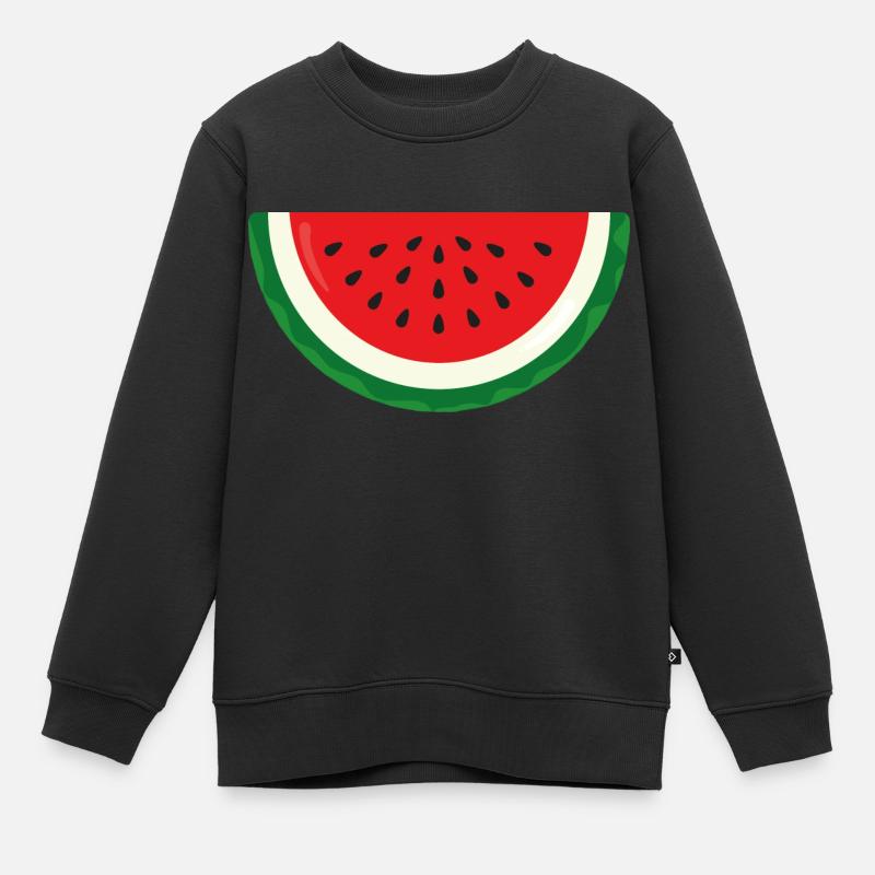 Pastèque, pastèque - Sweat Premium enfant bio - noir