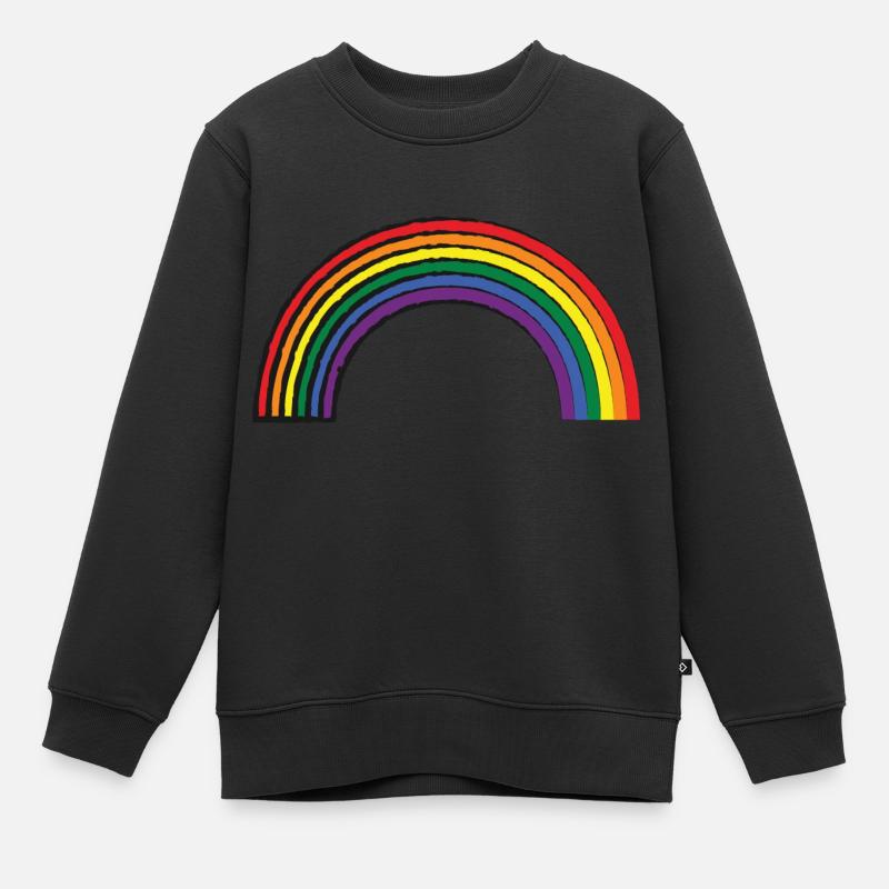LGBT Spruch Pride Geschenk Rechte - Kinder Premium Organic Sweatshirt - Schwarz