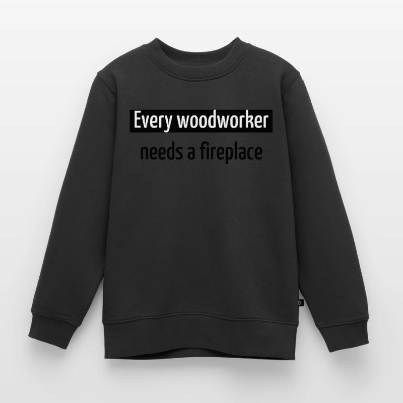 carpenter work tshirts present gift Kids Premium Organic Sweatshirt