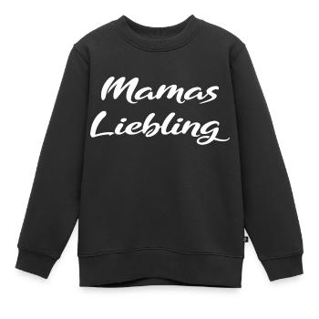 Mamas Liebling Geschenk - Kinder Premium Organic Sweatshirt - Schwarz - Vorne - AI Model Kid Female (0cm)